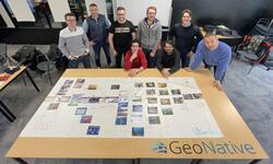 Equipe GEONATIVE fresque du climat